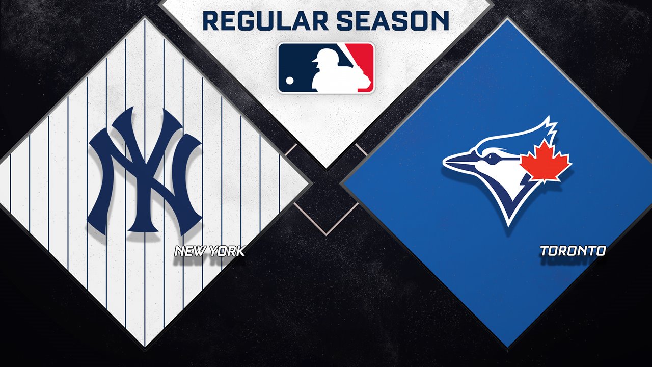 New York Yankees vs Toronto Blue Jays poster