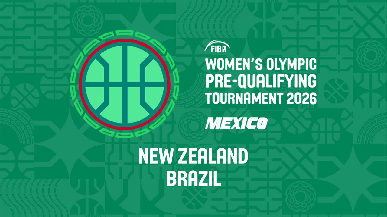 New Zealand Basketball Women vs Brazil Basketball Women poster