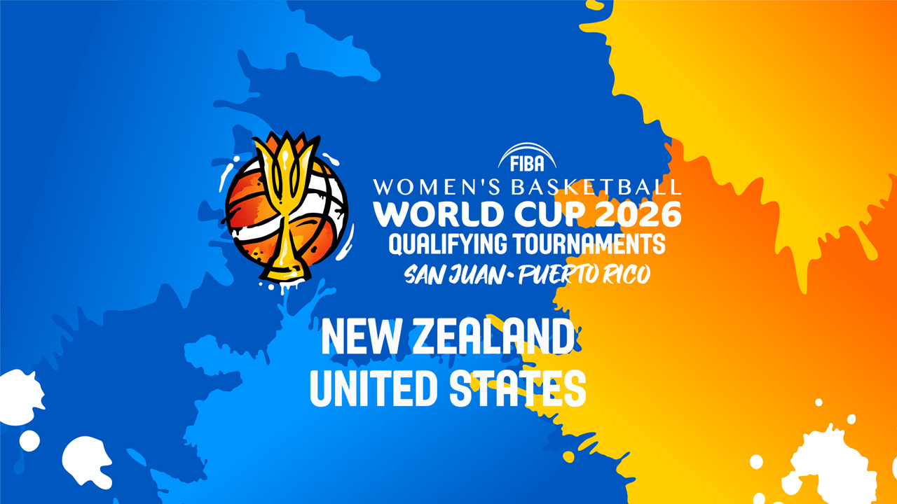 New Zealand Basketball Women vs United States Basketball Women poster