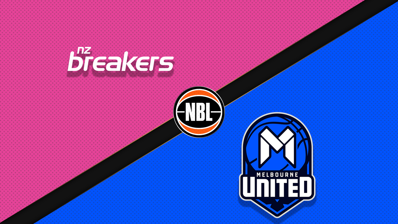 New Zealand Breakers vs Melbourne United poster