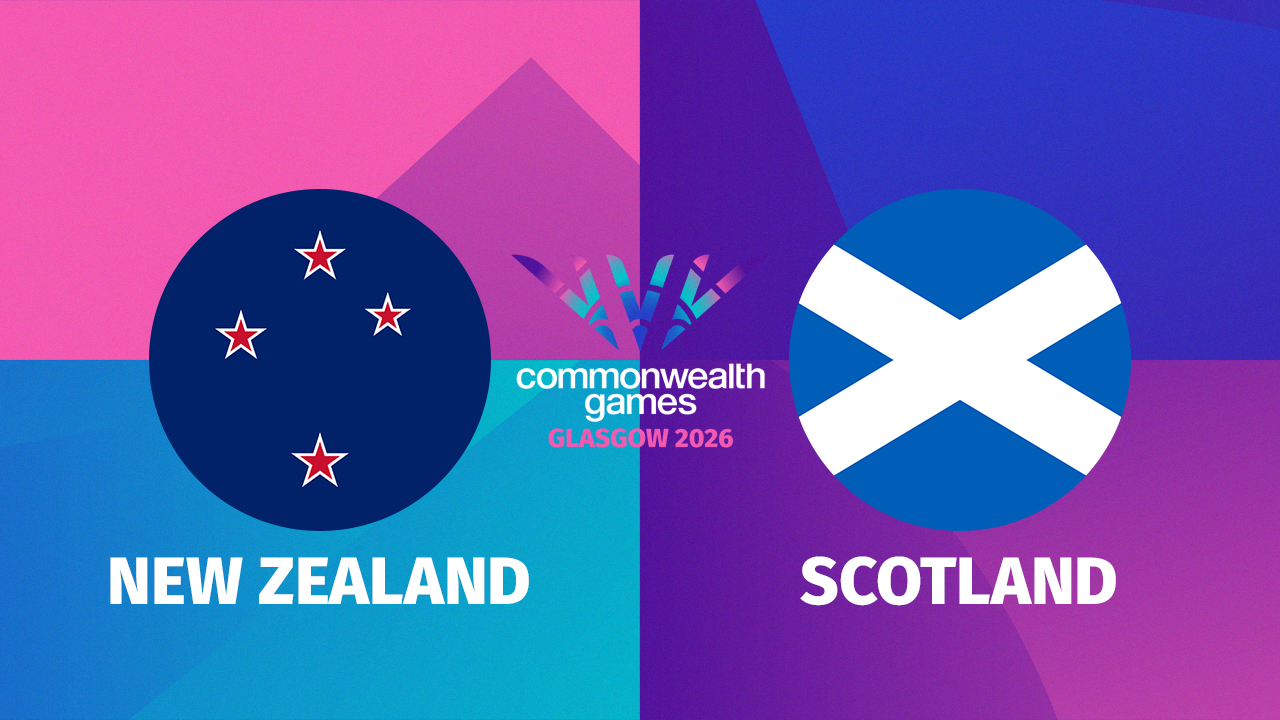 New Zealand Netball vs Scotland Netball poster