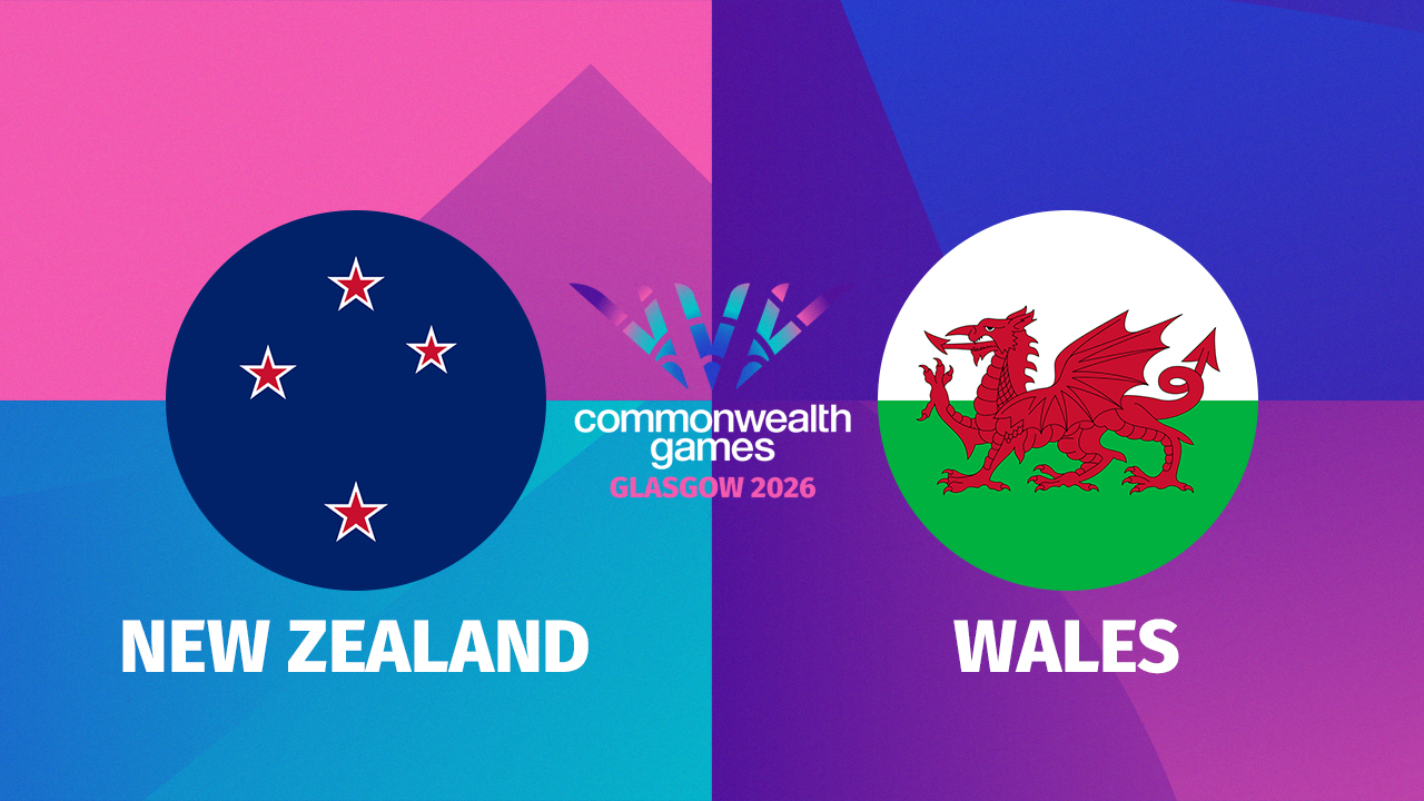New Zealand Netball vs Wales Netball poster