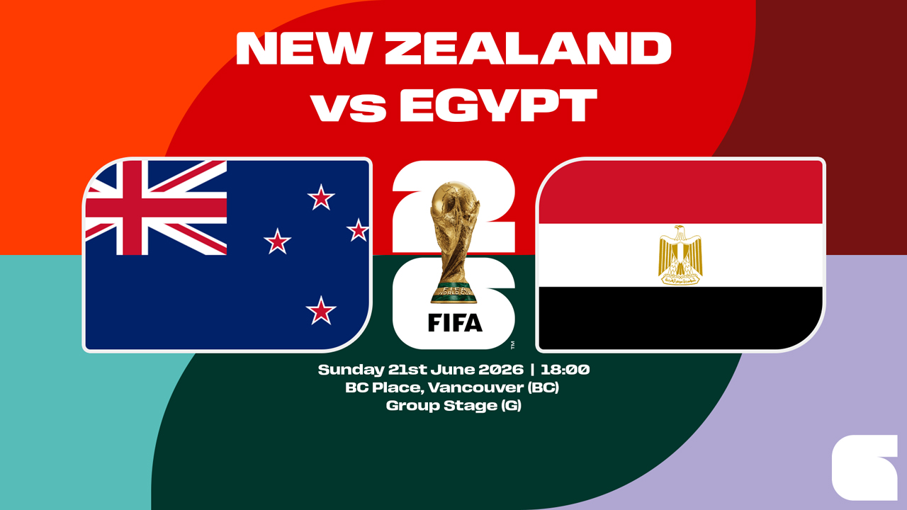 New Zealand vs Egypt poster
