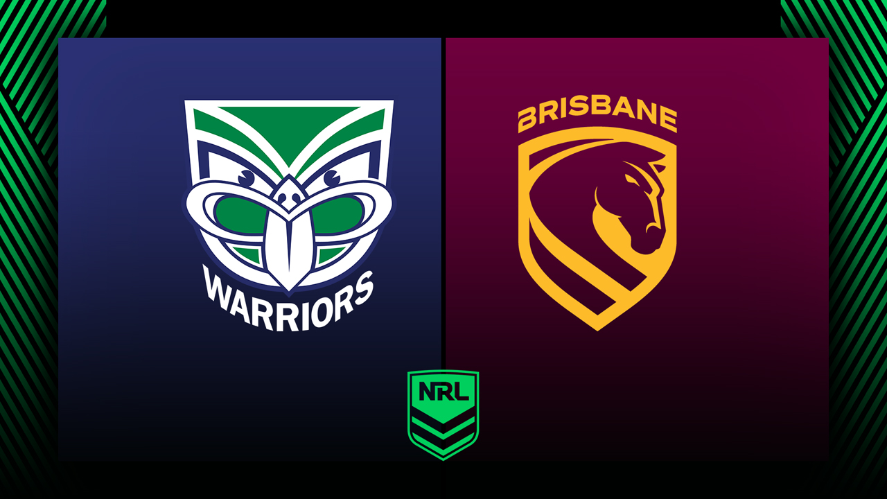 New Zealand Warriors vs Brisbane Broncos poster