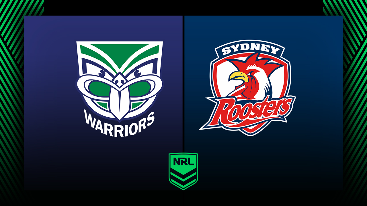 New Zealand Warriors vs Sydney Roosters poster