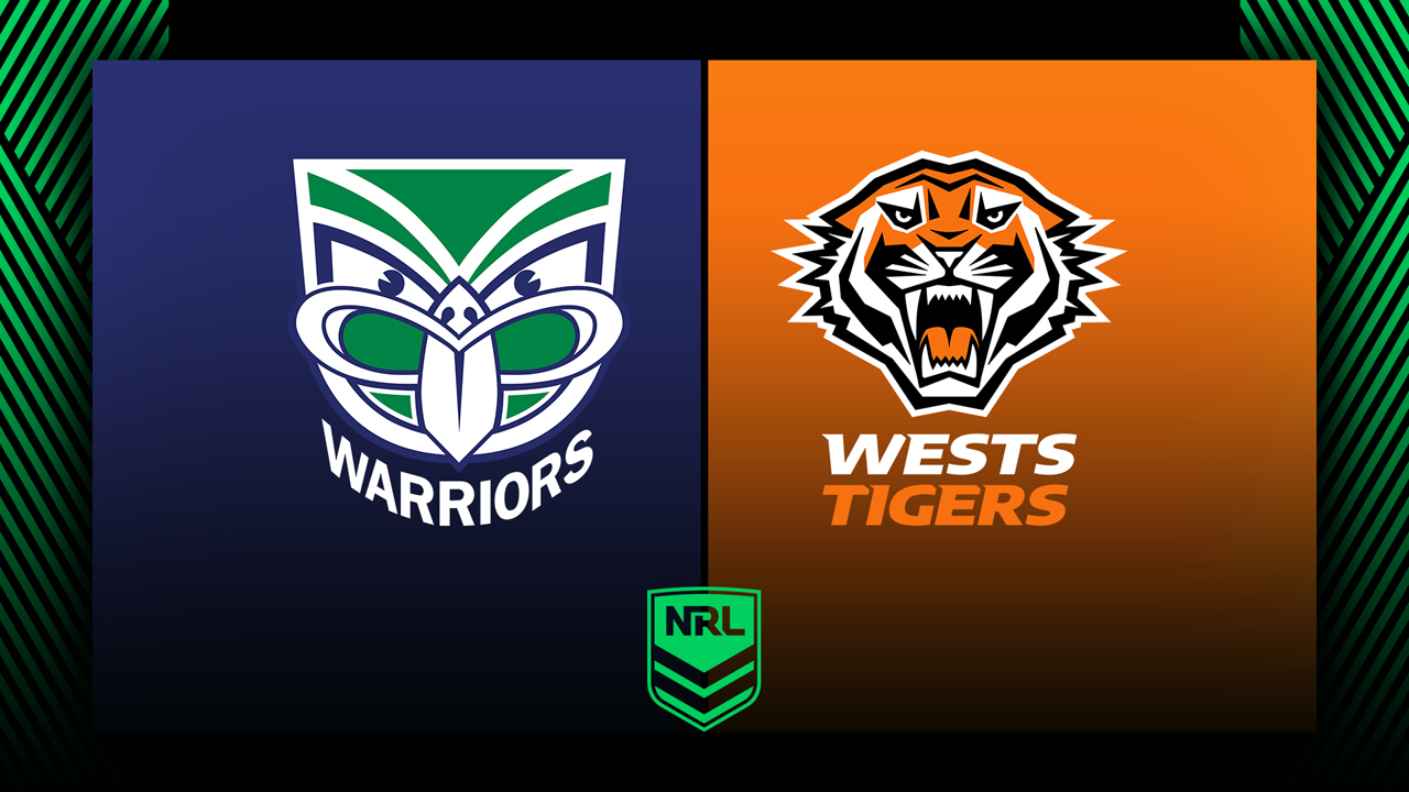 New Zealand Warriors vs Wests Tigers poster