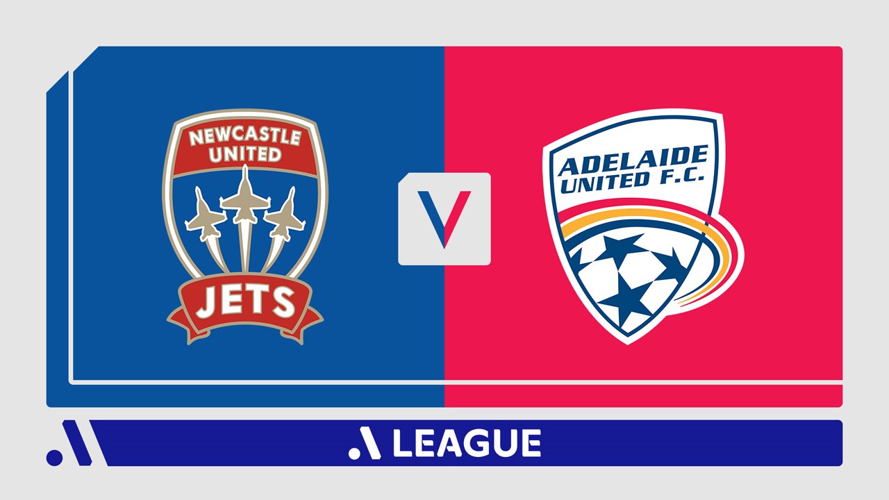 Newcastle Jets vs Adelaide United poster