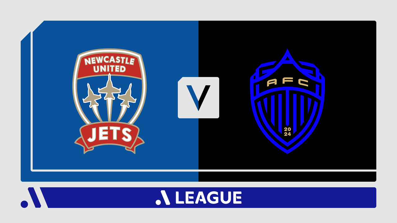 Newcastle Jets vs Auckland FC poster