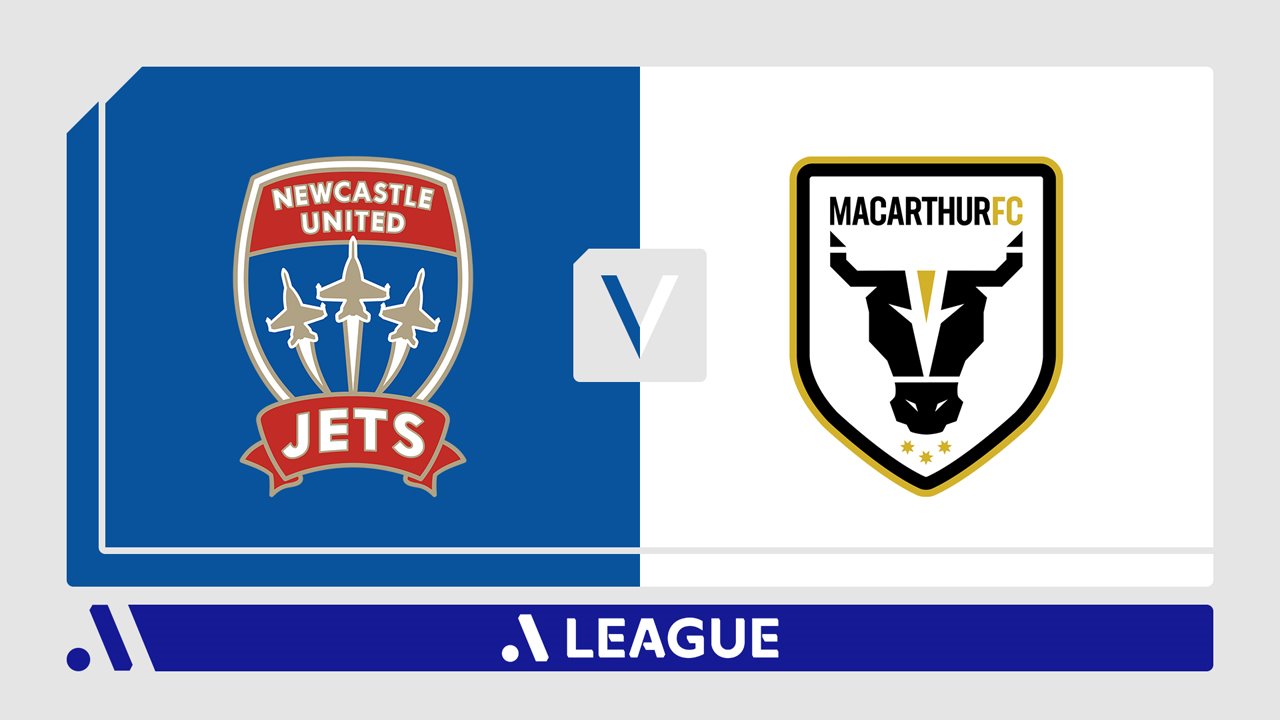 Newcastle Jets vs Macarthur FC poster