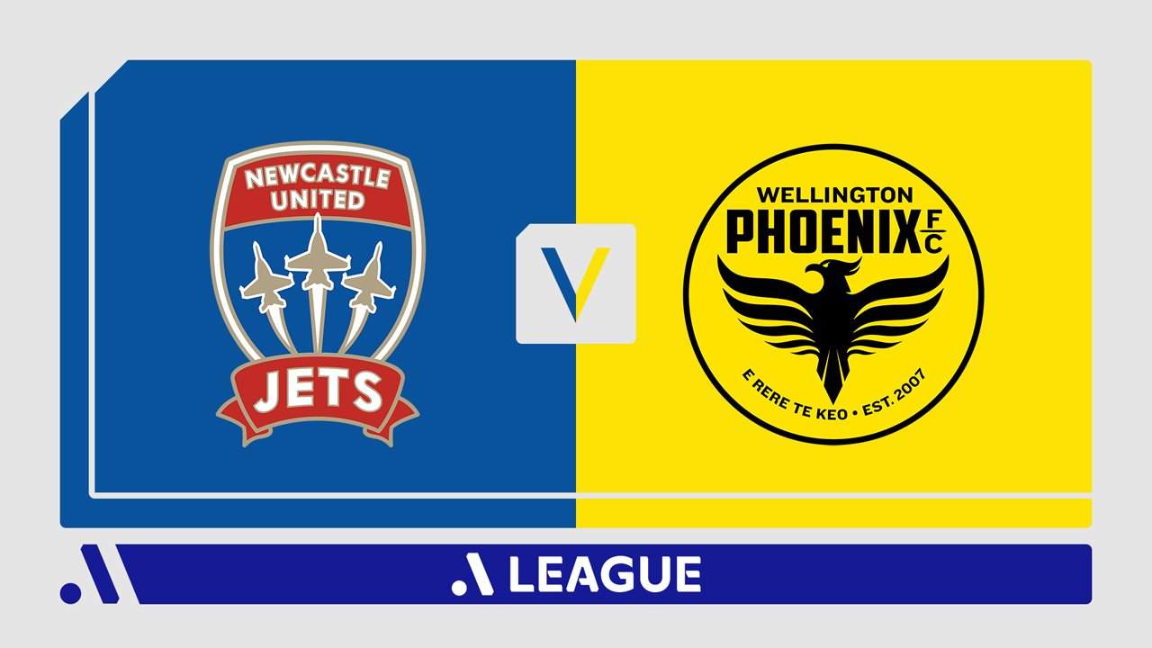 Newcastle Jets vs Wellington Phoenix poster