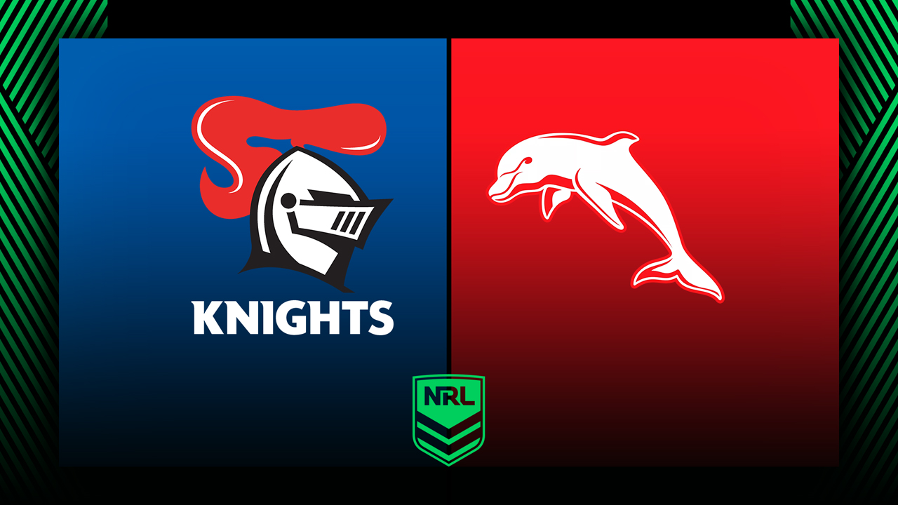 Newcastle Knights vs Dolphins poster