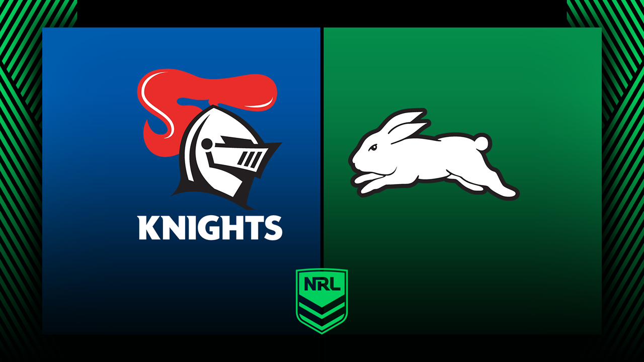 Newcastle Knights vs South Sydney Rabbitohs poster
