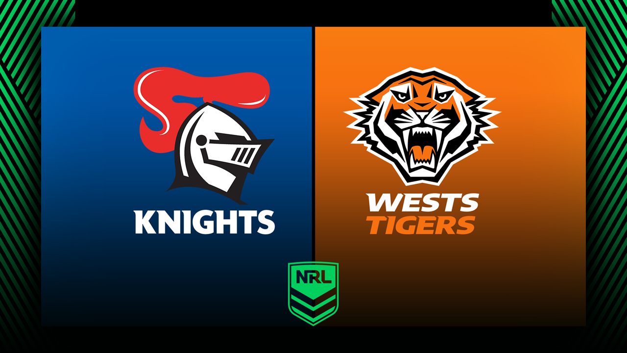 Newcastle Knights vs Wests Tigers poster