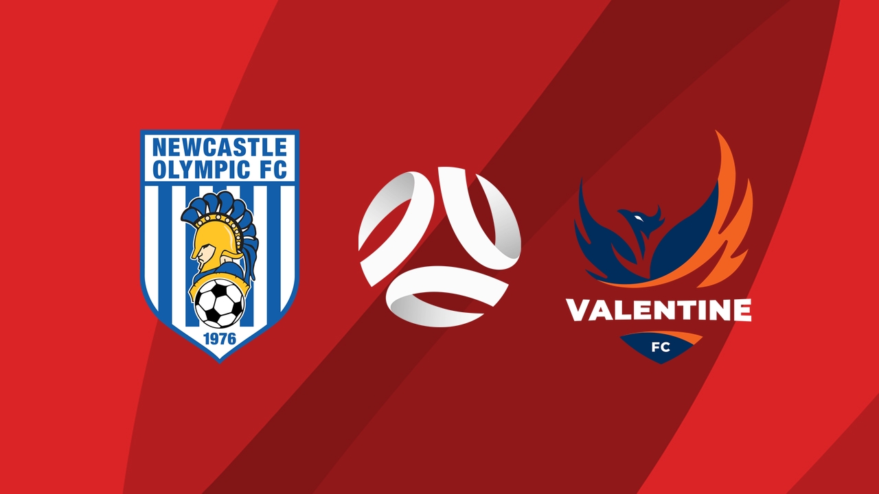 Newcastle Olympic vs Valentine poster