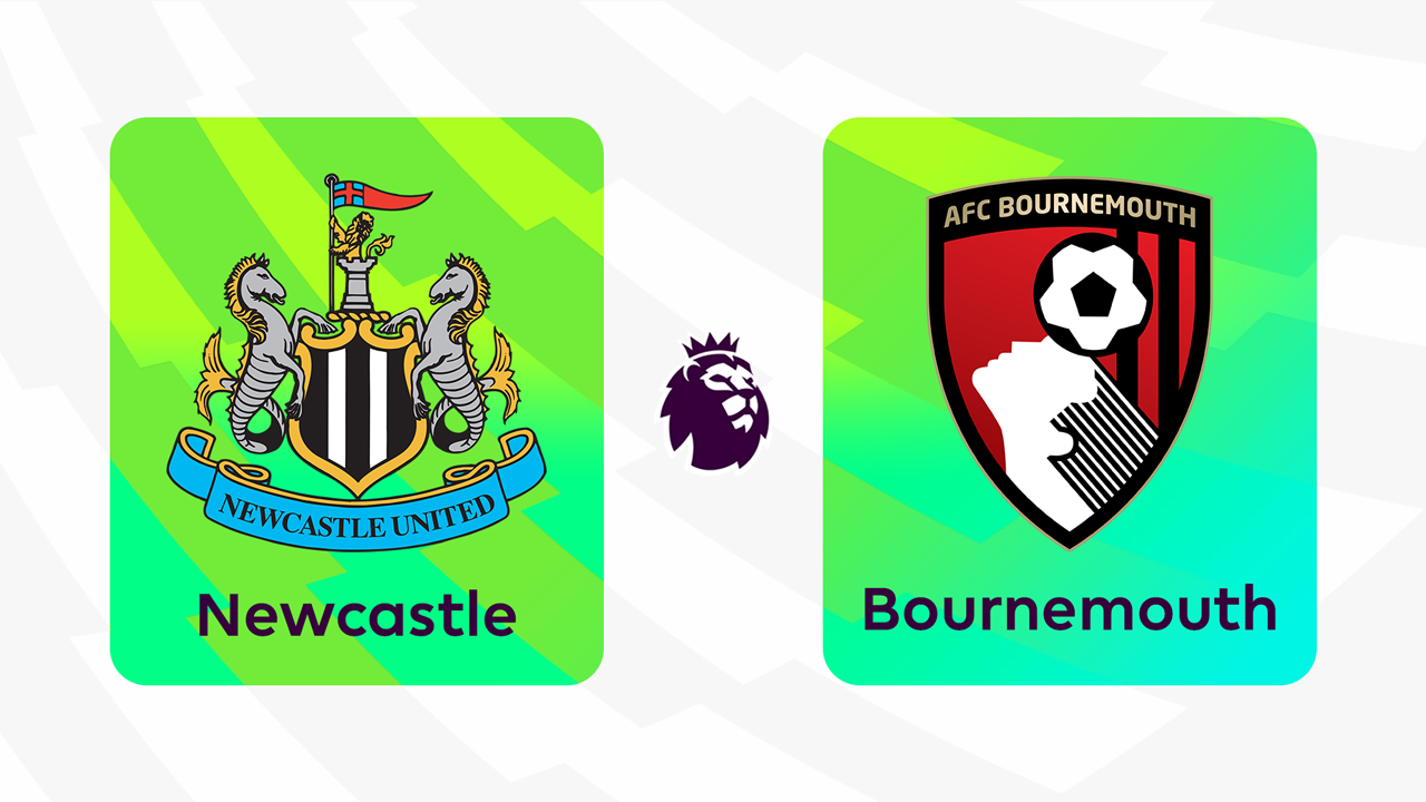 Newcastle United vs Bournemouth poster