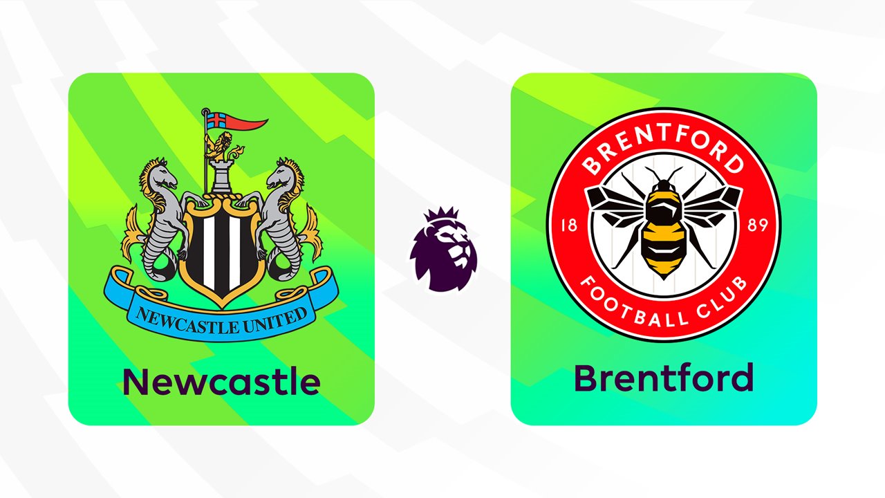 Newcastle United vs Brentford poster