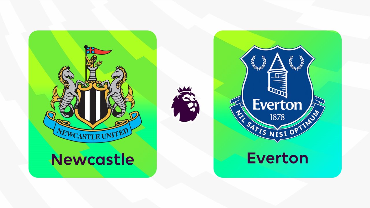 Newcastle United vs Everton poster