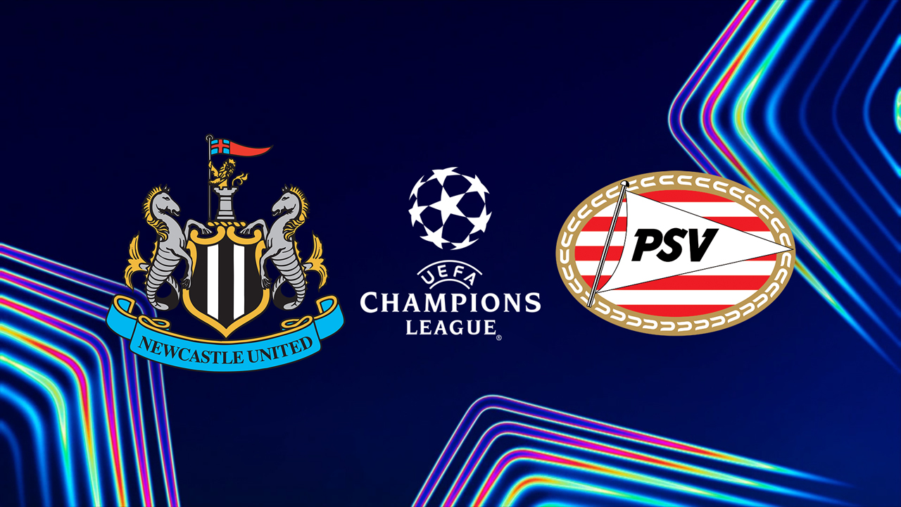 Newcastle United vs PSV Eindhoven poster
