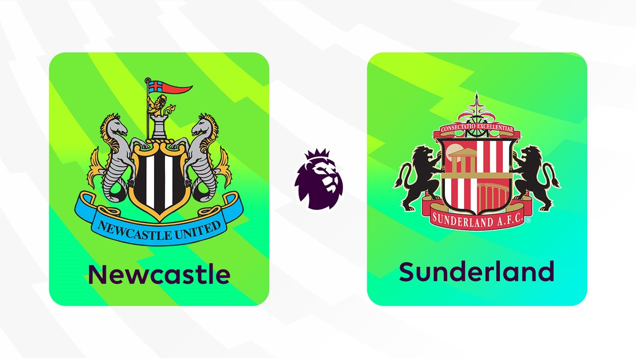 Newcastle United vs Sunderland poster