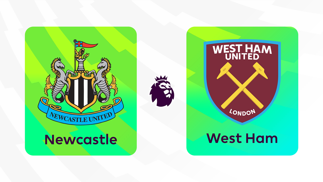 Newcastle United vs West Ham United poster