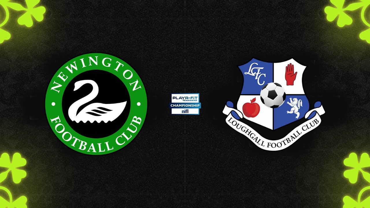 Newington vs Loughgall poster