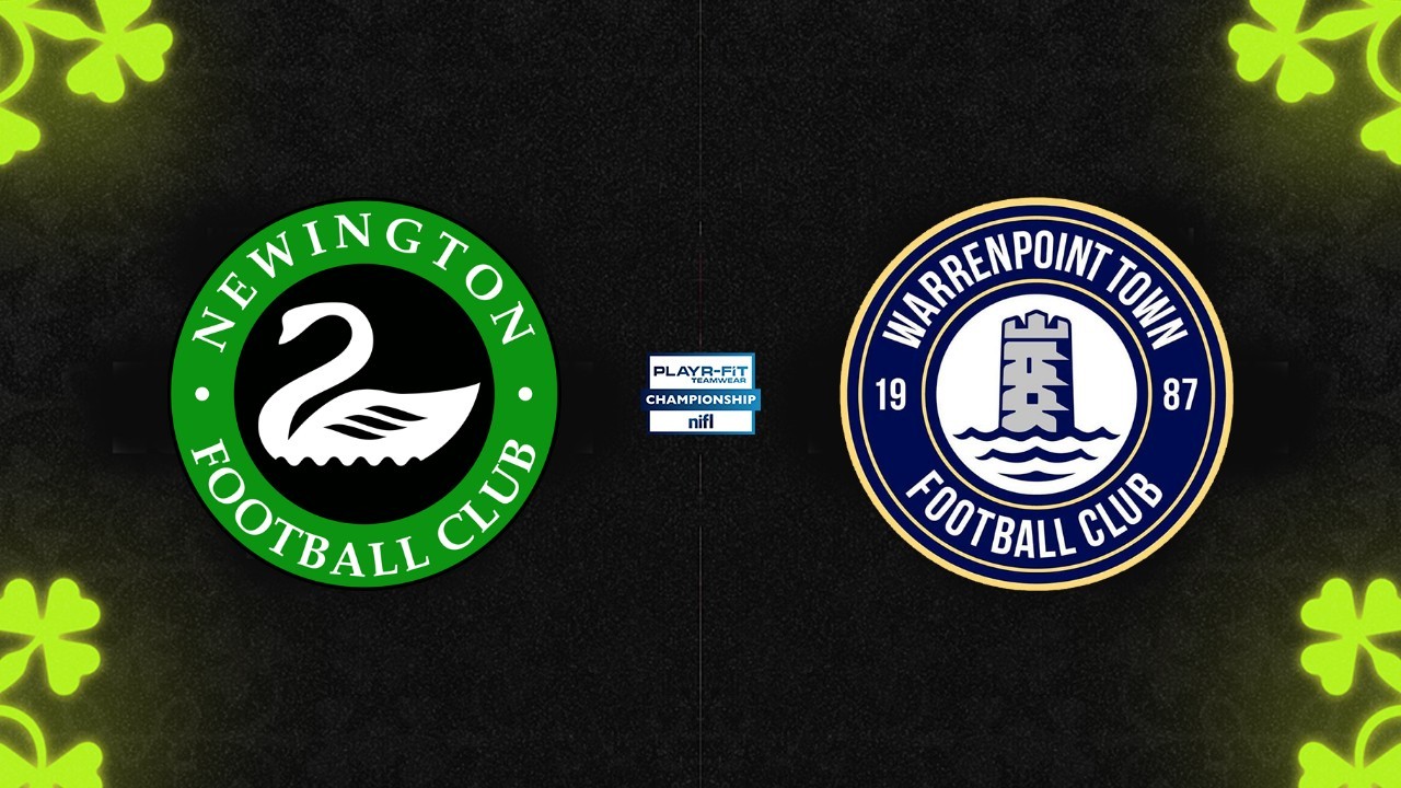 Newington vs Warrenpoint Town poster