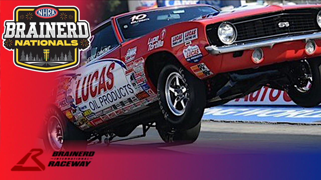 NHRA Brainerd Nationals poster