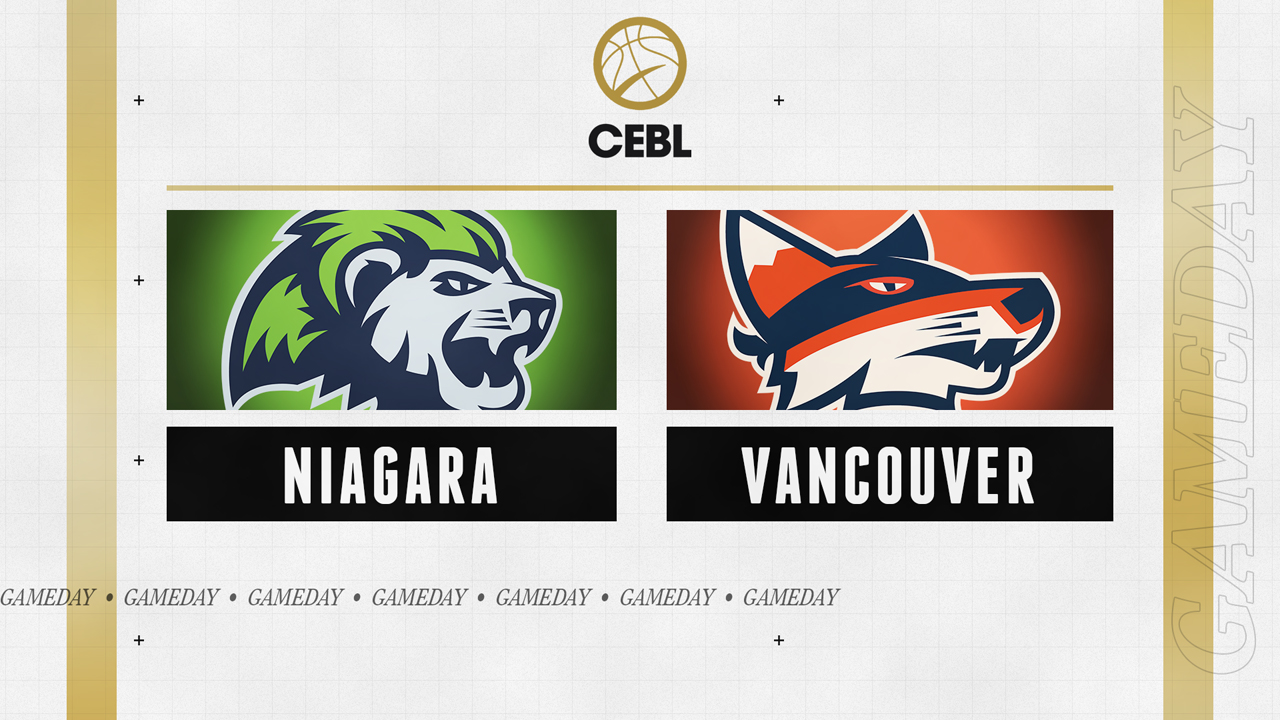 Niagara River Lions vs Vancouver Bandits poster