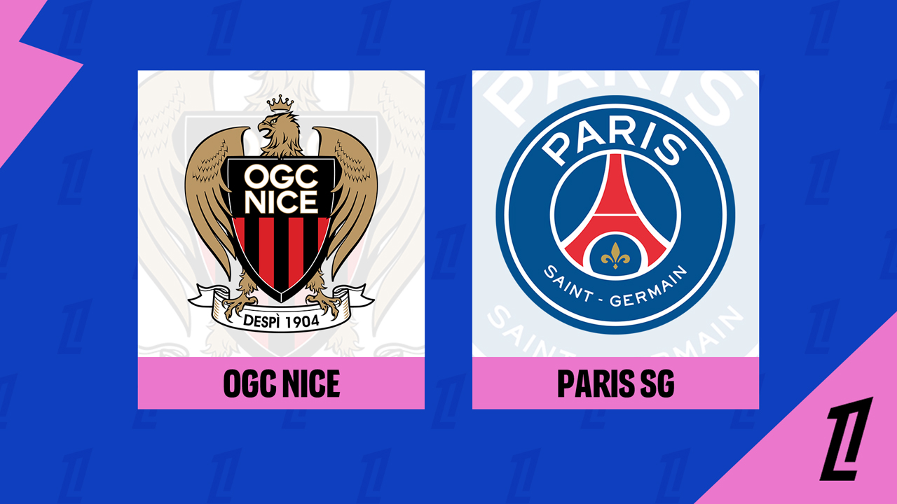 Nice vs Paris Saint-Germain poster