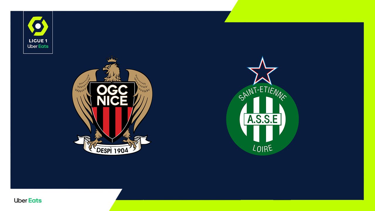 Nice vs St Etienne poster