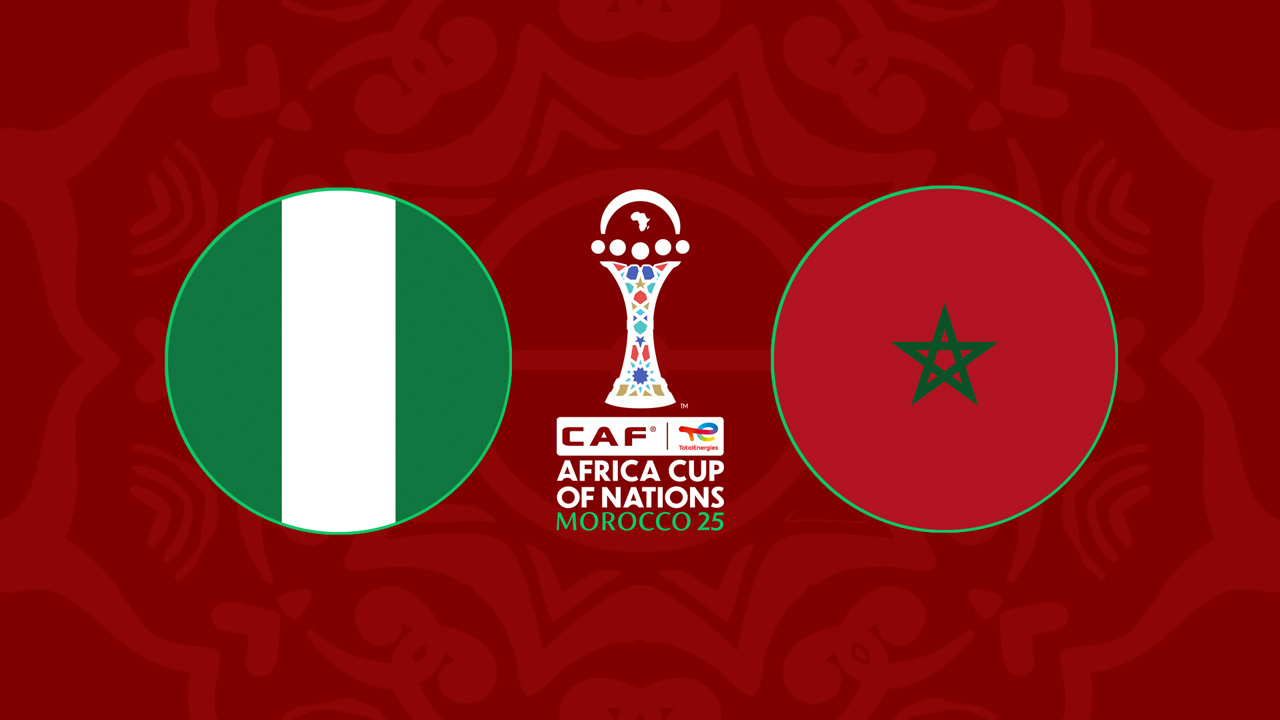 Nigeria vs Morocco poster