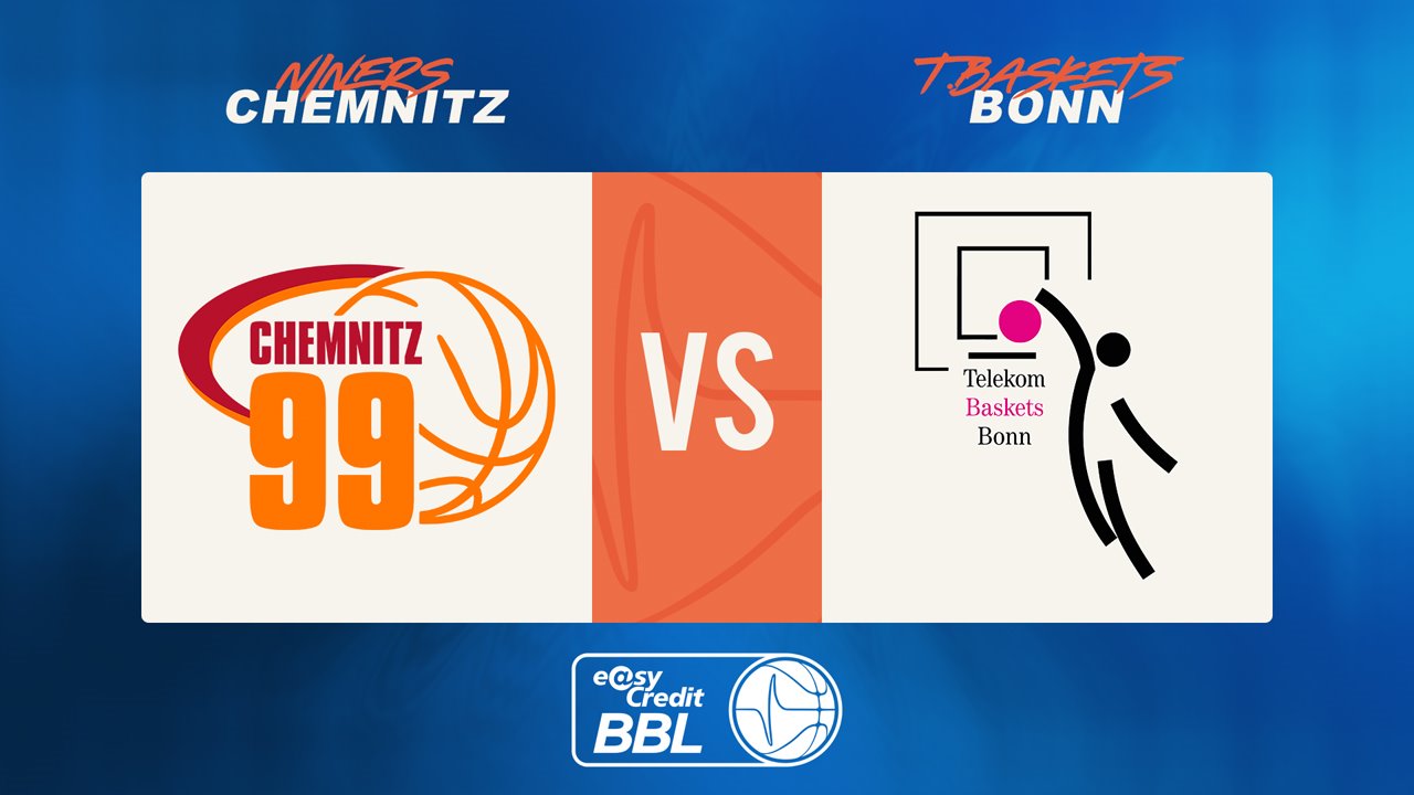 Niners Chemnitz vs Bonn poster