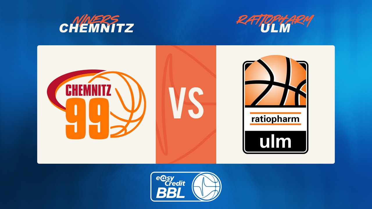 Niners Chemnitz vs Ulm poster