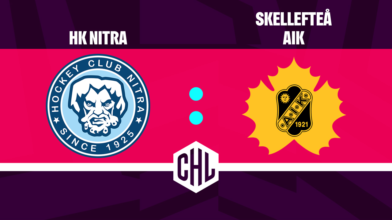 Nitra vs Skellefteå AIK poster