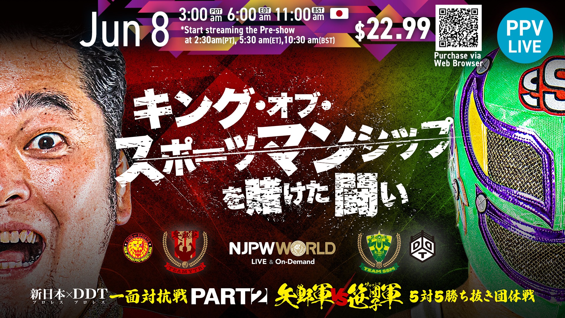 NJPW vs DDT Part 2 image