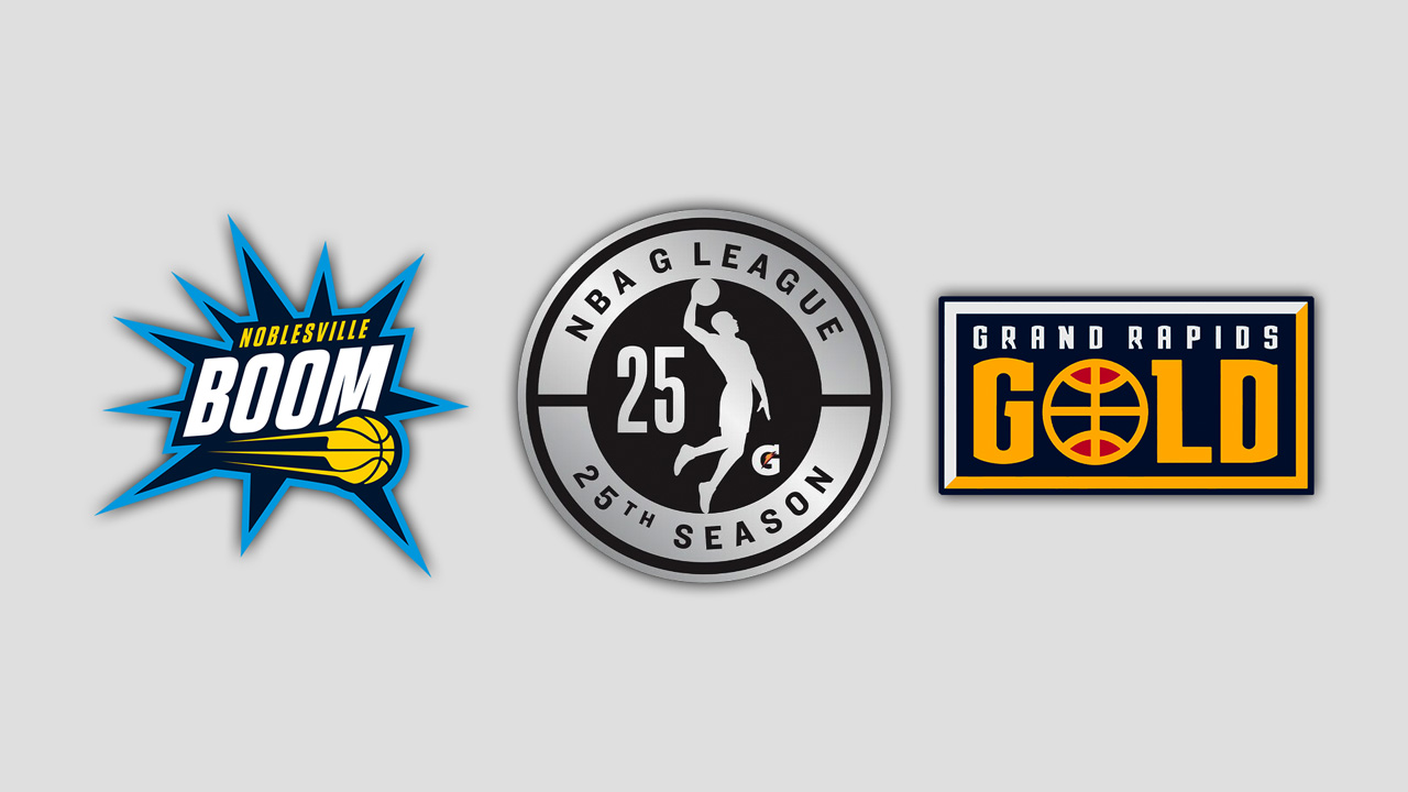 Noblesville Boom vs Grand Rapids Gold poster