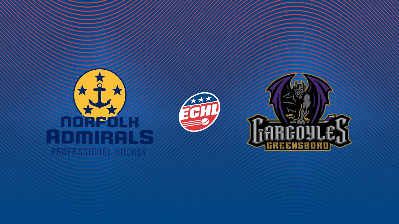 Norfolk Admirals vs Greensboro Gargoyles poster