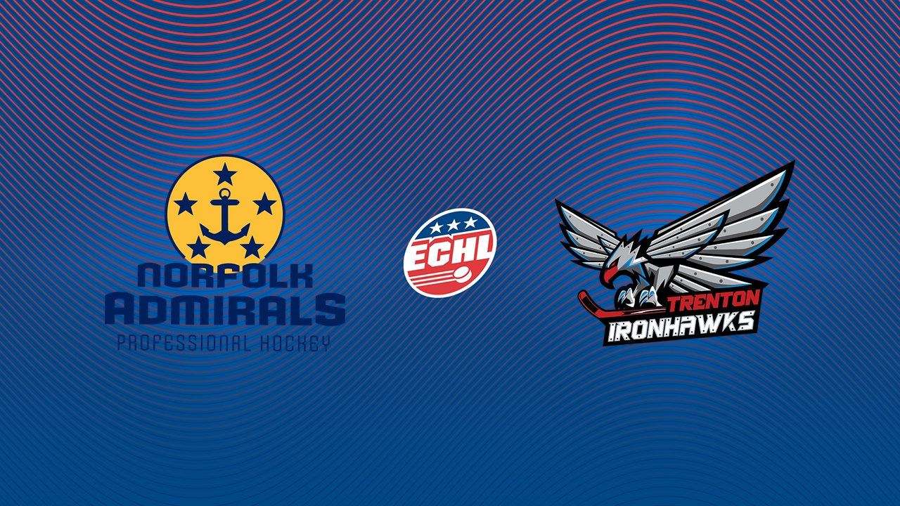 Norfolk Admirals vs Trenton Ironhawks poster