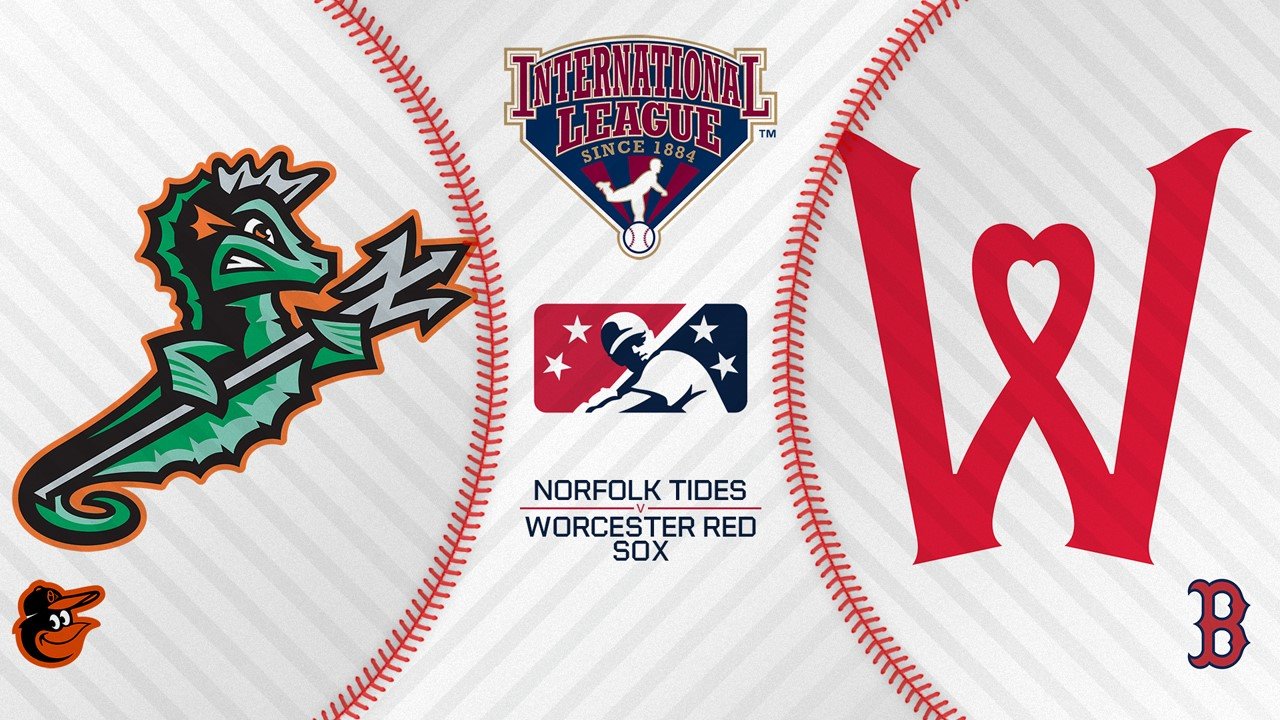Norfolk Tides vs Worcester Red Sox poster