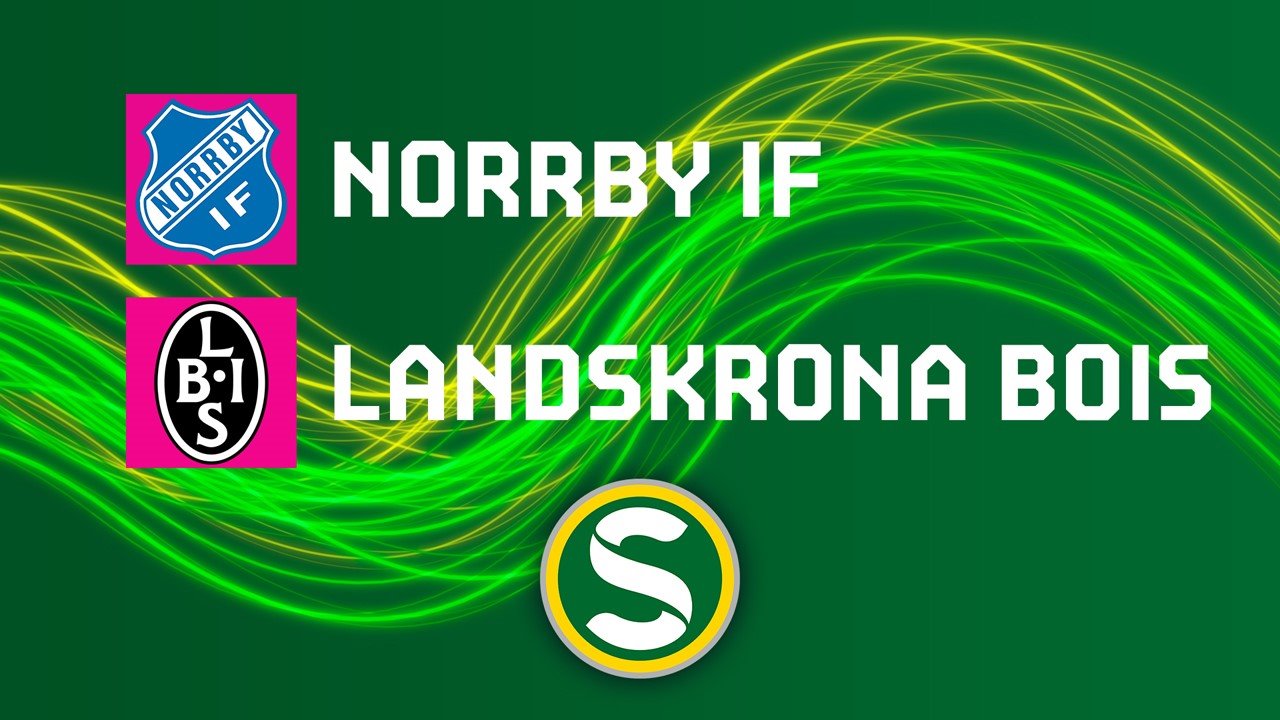 Norrby vs Landskrona poster