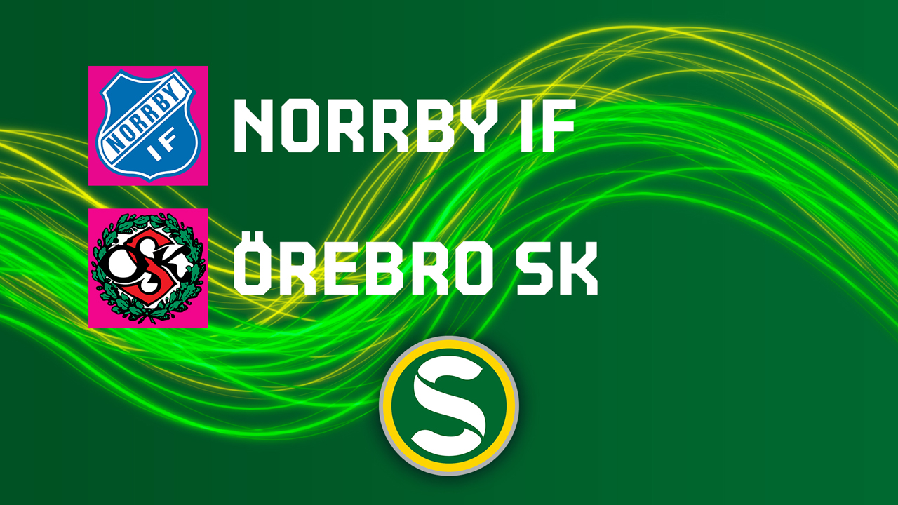 Norrby vs Örebro poster