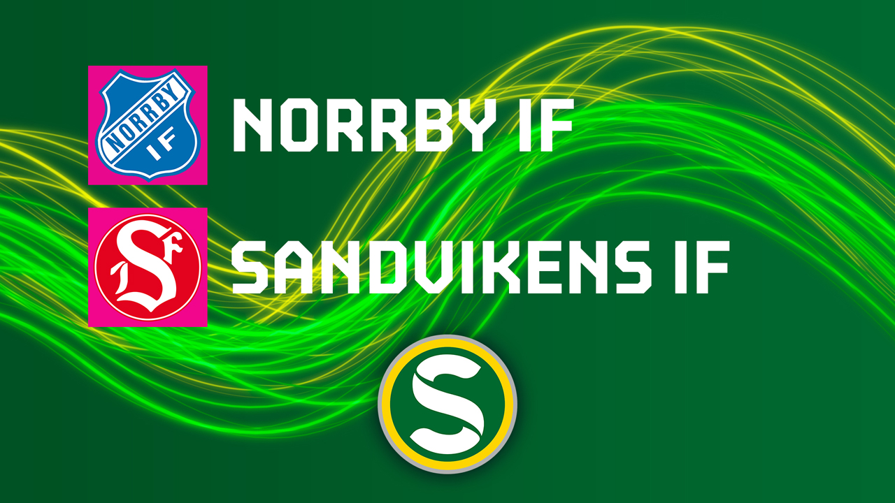 Norrby vs Sandvikens poster