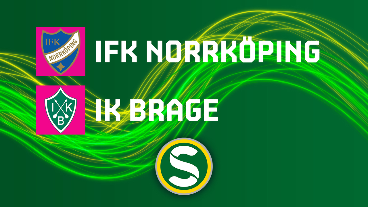 Norrköping vs Brage poster