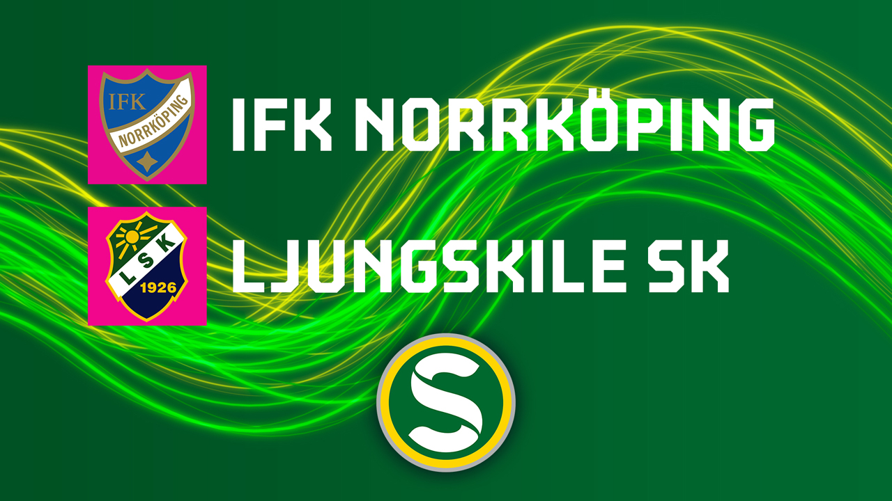 Norrköping vs Ljungskile poster
