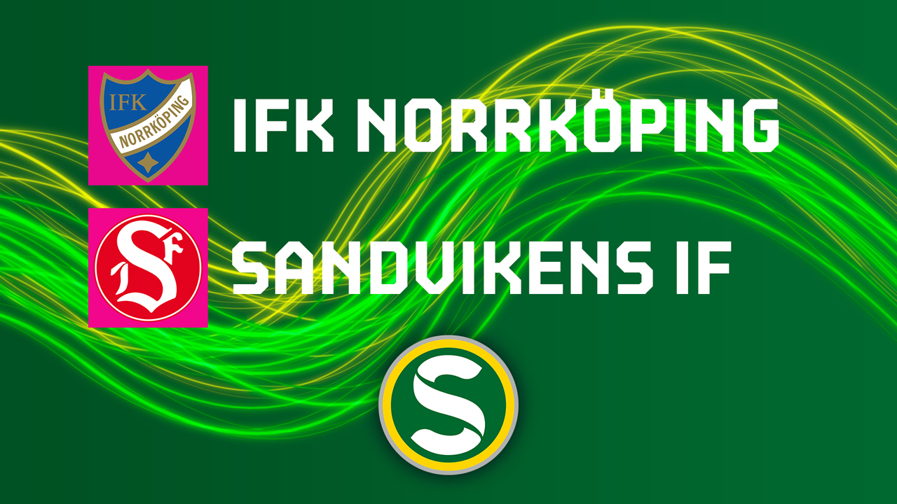 Norrköping vs Sandvikens poster