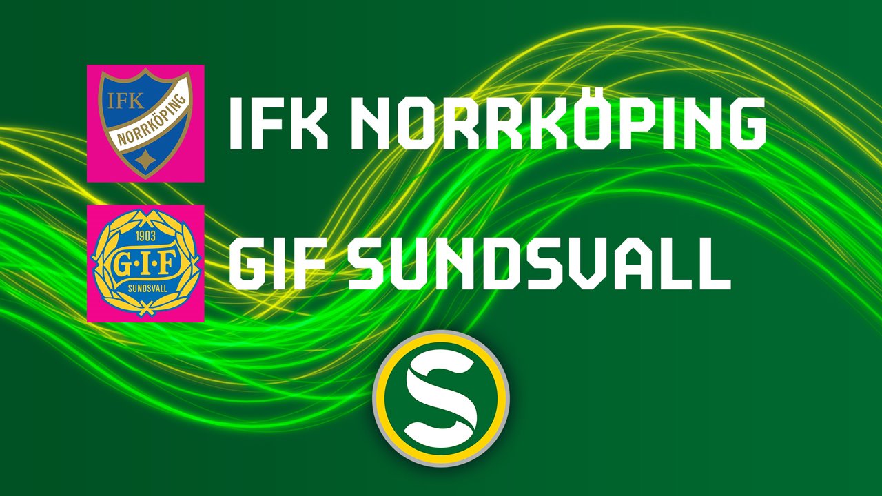 Norrköping vs Sundsvall poster