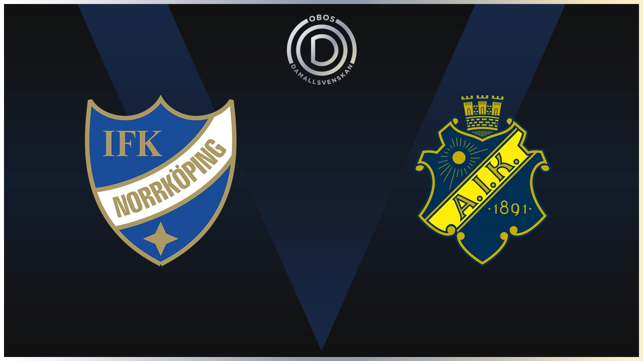 Norrköping Women vs AIK Women poster