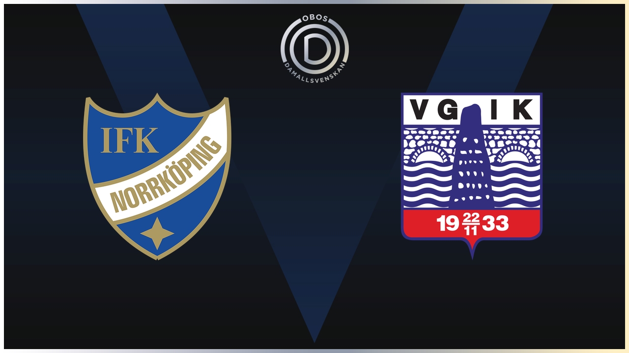 Norrköping Women vs Vittsjö poster