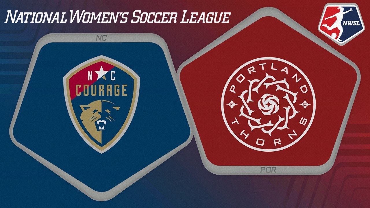North Carolina Courage vs Portland Thorns poster