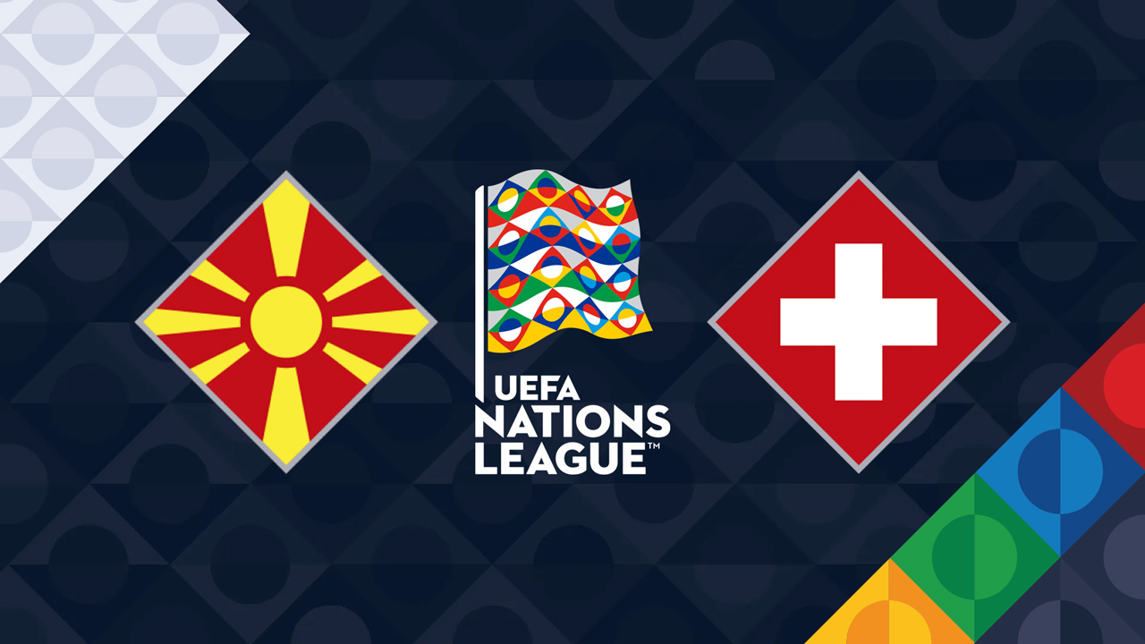 North Macedonia vs Switzerland poster